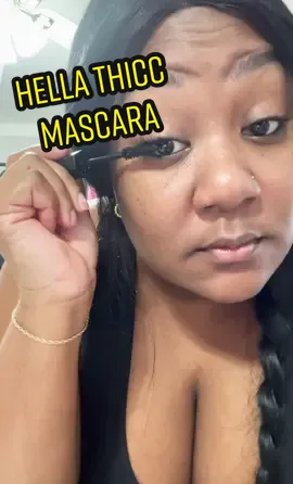 New @fentybeauty HELLA THICC MASCARA!!! (Volumizing) #hellathiccchallenge #hellathiccmascara #fentybeauty #fyp #fentybeautyreview #hellathiccmascarareview 