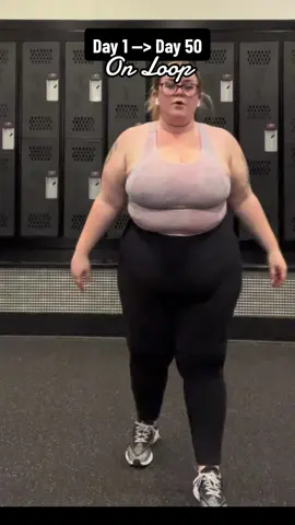 Lost 18 pounds throughout this 50 day process. But my body shows way more progress than any number on a scale. 🥳 #weightlossbeforeandduring #50hardchallenge #50hard #weightlosstransformation #weighttraining🏋🏻‍♀️ #glutegains #plussizefitnessjourney 