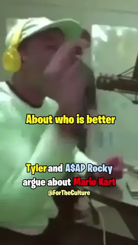 Tyler, The Creator and A$AP Rocky argue about Mario Kart 😂🚗 #mariokart #podcast #tylerthecreator #asaprocky #funny #hilarious #hiphop #rap #foryou #viral #foryourpage #foryoupage 