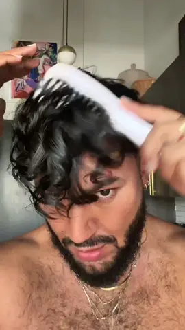 If you’re dating a guy with this hair, RUN 🏃🏾‍♂️ 🥹😂  • #menshairstyle #menshairtutorial #flatironwaves #shorthairtutorial 