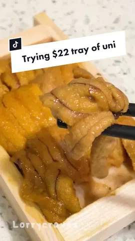 It was “special” for a reason 🤣 #foodtiktok #seaurchin #uni #shellfish #kina #tastetest 