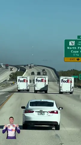 Tu paquete en la I-75 !!!  #fedex #florida #usa #fyp #fypシ 