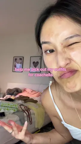 help me narrow down my coachella outfits!! #coachellaoutfitinspo #festivalfashion #coachellaoutfits #festivaloutfit #outfitideas 