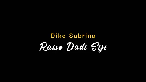 Kenyataan memang tak selalu beriringan dengan harapan tapi bukan berarti kita harus dilanda keputusasaan. #dikesabrina #raisodadisiji #lagudenganlirik #OverlayLirikLagu #jowopride #sadvibes #encun 
