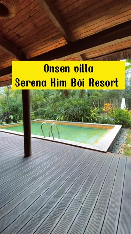 Căn Onsen Villa tại Serena Resort Kim Bôi - Hoà Bình là sự lựa chọn cho những gia đình thích riêng tư đây ạ! Căn này còn có khu tắm onsen chuẩn Nhật riêng biệt nhé ạ! #serenaresortkimboihoabinh #serenaresort #serenakimboihoabinh #amazingbooking