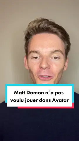 Matt Damon a refusé le premier role dans Avatar  #mattdamon #avatar #jamescameron #film #hollywood #business #histoirebusiness #entrepreneur #LearnOnTikTok 