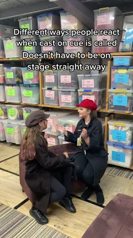 How do you react when cast on cue is called? #narnia #thelionthewitchandthewardrobe #theatretiktok #castoncue #theatrekid #ypt #theatretiktok #iamyourmother #megantrainor #mother 