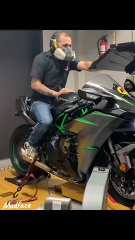 Kawasaki Ninja H2 Carbon Dyno Test #foryou #bikelife #ninjah2 #foryou #xuhuong 