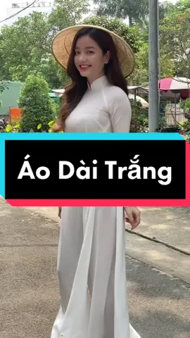 Áo dài trắng có làm anh lo lắng 🥰#aodai #aodaivietnam #aodainusinh 