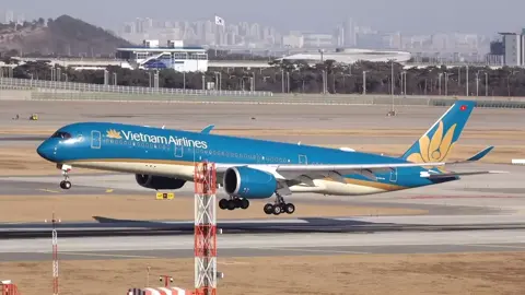 Airbus A350 VietnamAirlines #aviation #aircraft #airbusa350 #tvhk #vietnamairlines #skyteam 
