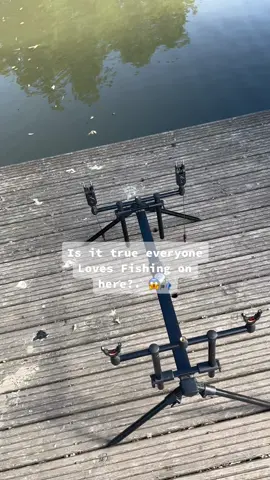 I Love My Fishing Setup 🎣 #fyp #foryoupage #foryou #fishtok #fishing #fishinglife #carpfishing #nayzofishing  #angler #viral 