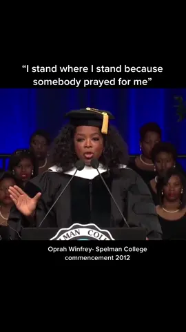 🙌🏾Motivational words from Oprah at the 2012 Spelman College commencement  #hbcu #hbcugrad #historicallyblacksince #oprahwinfrey #motivationalquotes #motivation 