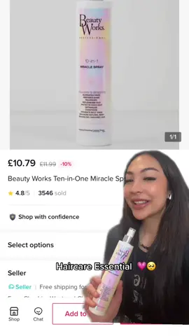 Beauty Works Spray 💗 haircare #beauty #fyp #hairtransformation #hairgrowth  