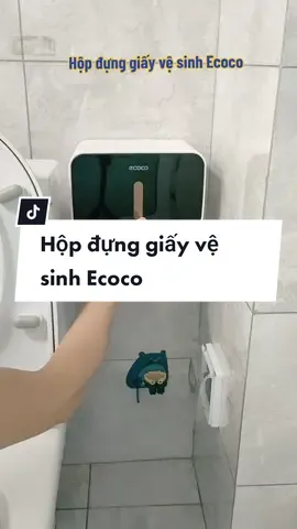 Hộp đựng giấy vệ sinh Ecoco 🤩🤩 #ReviewĐồGiaDụng #GiaDụngTiệnÍch #giadungtienich #dogiadung #NộiThấtNhàĐẹp #tiktokshop #giadungnhatam 