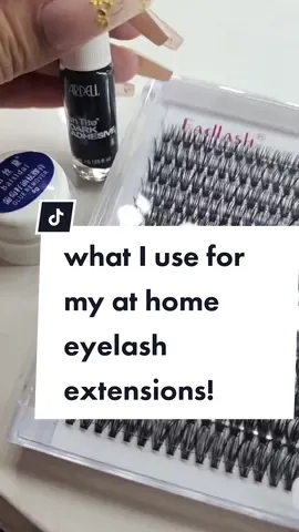 Exactly what I use for my eyelash extensions! 😍 #eyelashextensions #eyelashes #eyelashtutorial #athome #tutorial #SillyCrafting #doityourself #DIY  #giftideas 