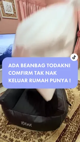 raya with todak bean bag ! selesa betul sambil layan game n movie mmg ngam bosku 😜 #todak #todakbeanbag #todakgaming #kakimovie #fyp 