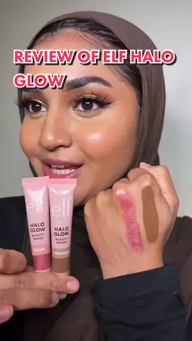 Elf halo glow contour and blusher review on brown skin. #elfhaloglowbeautywand #makeupreview #elfcontourwand #elfblush #review #elfcosmetics 