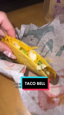 I feel like the crunchy tacos have to be eaten within the first 10 minutes 😅 @tacobell #tacobell #taco #fiestapotatoes #crunchwrap #whatiorder #eatwithme #food #Foodie #fastfood #mukbang #viral