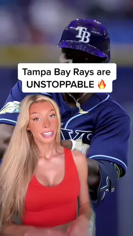 Tampa Bay Rays are UNSTOPPABLE #MLB #baseball #baseballtiktok #tampabayrays #wanderfranco #randyarozarena #tajbradley  #fyp 