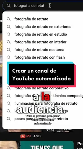 Este sería todo el proceso que tienes que seguir para empezar con tu canal de YouTube automatizado #crearcontenido #crearuncanaldeyoutube #empezaryoutube #crecerenyoutube 