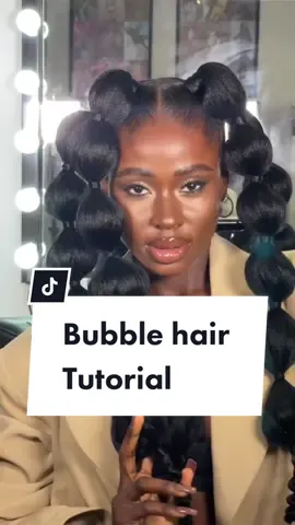 As requested!! A quick tutorial on how I created these bubble braids on the beautiful @Nimah. Drop a coment and let me know what think think xx  #hairtutorial #bubblehair #bubblehairstyle #tutorial #hairtok #afrohair #blackhairstyle #bobblehair #afrohairstylist #hair #hairtok #hairtrends #editorialhair #foryou #foryoupage #fyp 