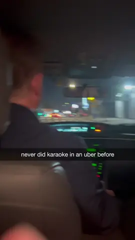 Is uber karaoke a thing? 🎤 