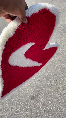 Dropping new rugs every Friday 🙌🏾  Follow me on IG #nikerug #customrugmaking #handmade #fyp #businessbranding #smallbuisnesstips  #etsytiktok #howtomakearug #rugtuftingun 