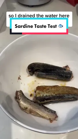 Sardine Taste Test. #sardines #tastetest #Recipe #brainfood #omega3 #fishoi #robertwblove