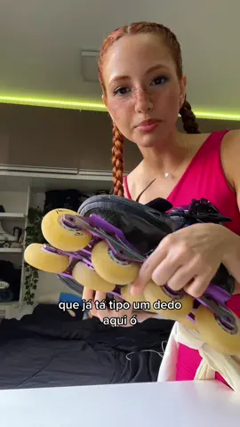 Gostaram dessa cor das rodinhas novas? 🛼🛼