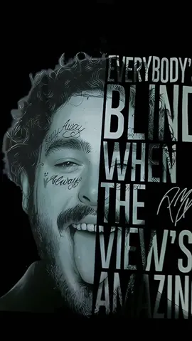 Everybody’s blind when the views amazing #postmalone #singer #tshirt #fyp #foryourpage #foryourpageofficiall 