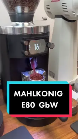 MAHLKONIG E80 GbW บดเร็วเว่อ แถมน้ำหนักแม่นยำด้วย ชอบๆๆ #mahlkonig #toonbluetamp #baristalife