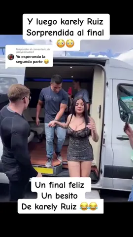 Un minuto en el paraizo por un carro con Karely Ruiz pt. 2 #dinerotiktok #karelyruiz #dinero #omg #viralvideo #foryou #fyp #foryourpage #destacame #viralvideo #videoviral #mundo #parati