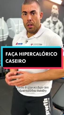 Faça hipercalórico caseiro 💪🏼 Para mais informações sobre minha consultoria on-line ou presencial e meus cursos: www.leandrotwin.com.br