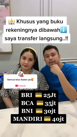 #jawaban untuk @jusufhamka✅ di sini kita akn bagi bagi THR yang lain bisq ikutan  #jumatberkah😇 #jumatberkah #nagita_raffi #raffinagitabagibagi #nagitalovers #nagitagiveaway #mamarietaberbagi #raffinagita1717 #nagitalovers #bagibagi #uang #thr #setiaphari #geratis #pastiviral #bakalviral #jumatberkah #jumat #jumatagung #fypシ゚viral #xyzcba #fyp #fyp5266m #fy 