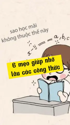 Mẹo giúp nhớ nhanh các công thức  #dencay #dentrangtri #denphong #denhoc #denhocbai