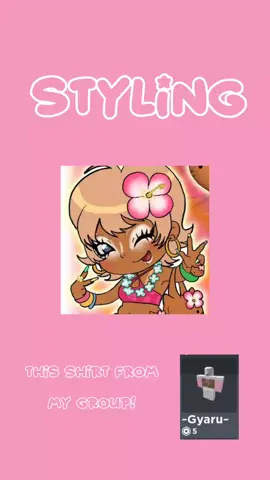 styling my new shirt on my group! btw tysm to people that bouth my clouthes #plsdontflop #gyaru #viral #roblox #fypage #foryoupage #foryou #fyp #fypシ゚viral #robloxoutfits 
