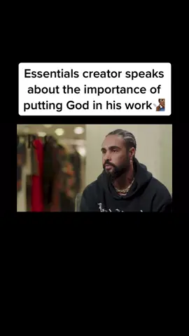 Being authentic about what you believe in for your work is very important  #christiantiktok #christian #essentialsfearofgod #fashion #luxurywear  #streetwear  #clothingbrand #jesus #god 