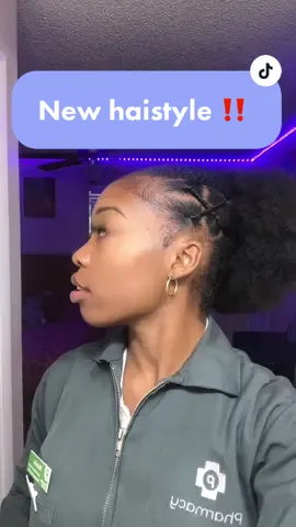 Had to switch it up for work 🥰👑 #natsworld222 #natsworld #easyhairstyles #4chairstyles #naturalhair #fypシ 