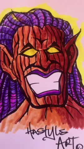 #hastyleart #howtodraw #artillusion #villain #sharpieart #hastyleenterprise 