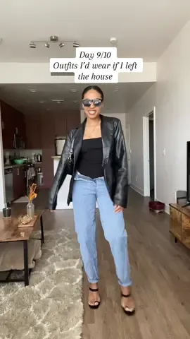 Fit check ⭐️ i cant fit these pants anymore so their unbuttoned to make it fashion 🤷🏽‍♀️ 👀  #ootdfashion #OOTD #springfashion #casualstyle #gdwm #cuteoutfits #cleangirlaesthtic #springstyle #outfits #springoutfit #fashiontiktok #tiktokstyle #petitefashion #fitcheck #blazer 