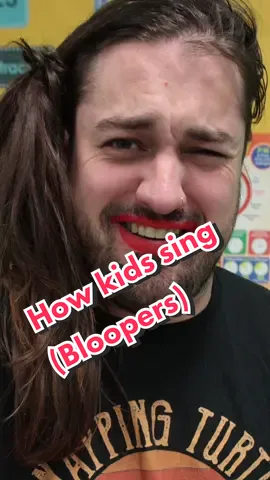 How kids sing (bloopers) 🤣 #kids #school #teacher