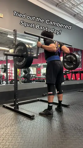 : Try new things, kids. Joey was spittin at the end of this video💀 #gym #Fitness #fyp #motivation #squat #camberedbar #legday 
