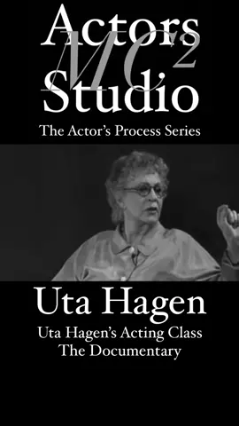 #UtaHagen Uta Hagen’s Acting Class The Documentary #fyp #foryoupage #foryourpage #viral #duet #actingtips #mc2actorsstudio #theactorsprocess #actingstudio #masterclass #actorslife #actor #actress #acting #motivation #inspiration#broadway #offbroadway #westend #film #tv #meta