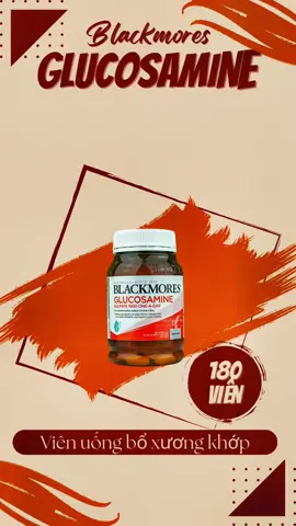 Blackmores Glucosamine 1500mg - 180 viên 💘 Thật sự hiệu quả trong việc nuôi dưỡng tái tạo sụn khớp...  Tuổi tác làm các Bố Mẹ suy giảm rất nhiều đặc biệt về sụn khớp, giao mùa thế này lại càng thêm đau nhức... ĐÃ CÓ GLUCOSAMIN ÚC 🥰  ❌ 𝗚𝗟𝗨𝗖𝗢𝗦𝗔𝗠𝗜𝗡E - 𝗕𝗹𝗮𝗰𝗸𝗺𝗼𝗿𝗲 𝗨́𝗖 𝟭𝟱𝟬𝟬𝗺𝗴 - 180 Viên ✔Mỗi viên GLUCOSAMINE BLACKMORES ÚC này bổ xương, cải thiện đau nhức, sưng viêm, hỗ trợ thoái hóa rất tốt. ✔Trong mỗi viên nén chứa tới 1500mg Glucosamine nguyên chất giúp:  👉 Giảm đau, giảm viêm khớp mãn tính. 👉 Tạo chất nhờn, giảm sự hao mòn sụn. 👉 Giảm sưng phù, cải thiện các hoạt động của khớp xương , cải thiện các triệu chứng đau nhức của bệnh viêm khớp. 👉 Giúp phục hồi xương khớp, duy trì các hoạt động của khớp xương. ⁉️ Cách dùng: - Ngày uống 1 viên sau bữa ăn. #glucosamine #blackmores #bổ_xương_khớp #boxuongkhop #xuhuong #thienduonghanguc
