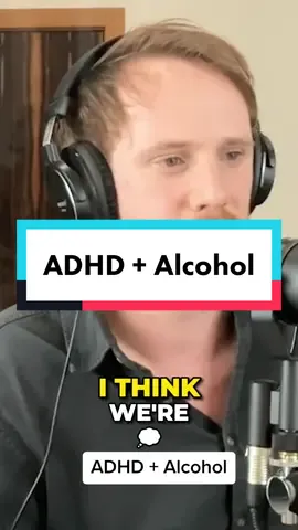 Tap ❤️ if you relate. This is from episode 4 of the ADHD chatter podcast. Link in bio.  #adhdawareness #adhdalcohol #adhdtiktok 