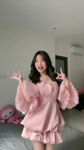 Người chơi hệ thích bận đầm nhất là đầm hồng hihii 🔥 #phoidoxinh #viral 