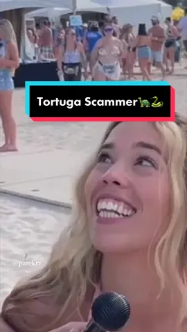 🐍✂️ #trustnoone #tortuga #musicfestival #interview #scammers