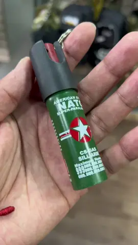 #gaspimienta #nato #llavero #defensapersonal 