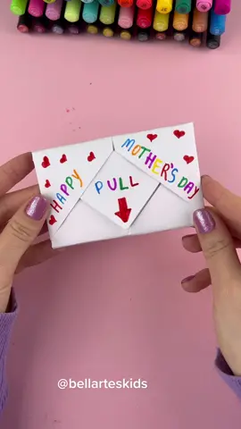 ❤️ #momday #mutherday #diadasmaes #mae #cute #cutegift #giftideas #mutter #muttertag #envelop #papercraft 