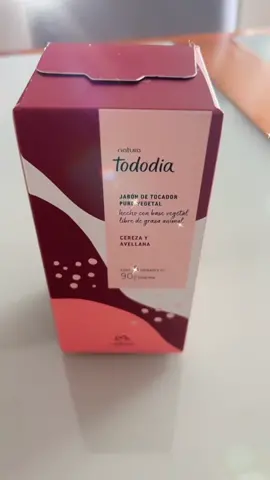 Sabonete Tododia Cereja e Avelã . Se cuide com carinho e cuidado 